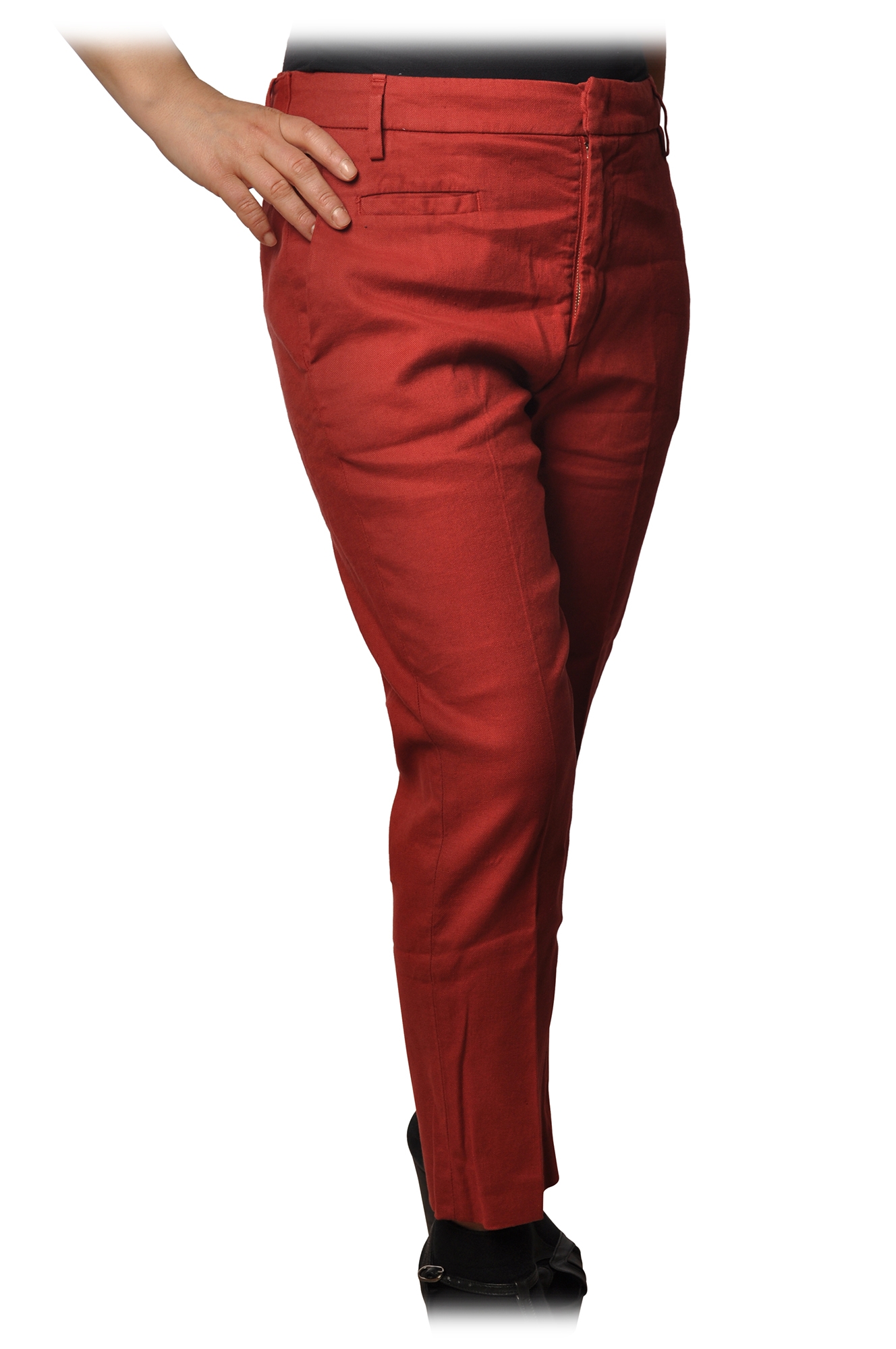 Red Tuxedo Trousers