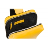 Automobili Lamborghini - Crossbody Bag - Yellow - Made in Italy - Luxury Exclusive Collection