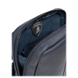 Automobili Lamborghini - Bodybag - Blue - Made in Italy - Luxury Exclusive Collection