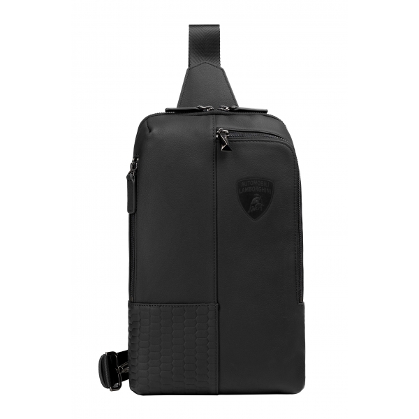 Automobili Lamborghini - Bodybag - Black - Made in Italy - Luxury Exclusive Collection