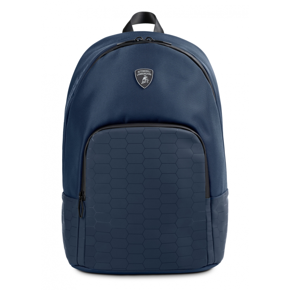 Automobili Lamborghini - Backpack - Blue - Made in Italy - Luxury ...