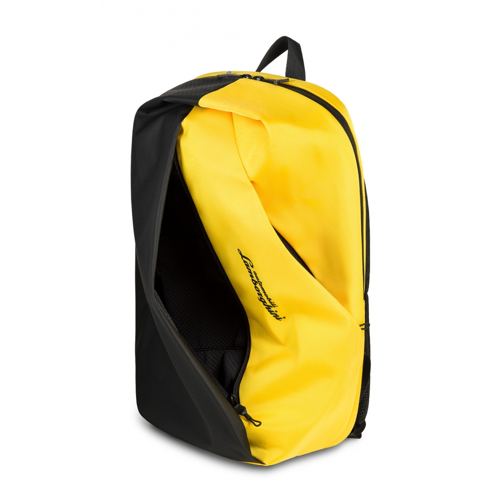 Automobili Lamborghini - Backpack - Yellow - Made in Italy - Luxury ...