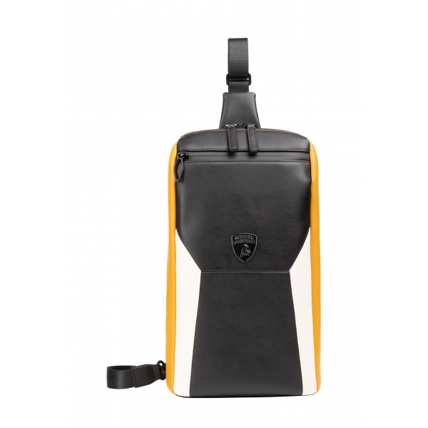Automobili Lamborghini - Bodybag - Black- Made in Italy - Luxury Exclusive Collection