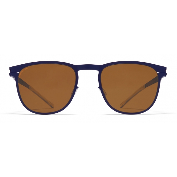 Mykita - Stanley - NO1 - Blue Velvet Amber Brown - Metal Collection - Sunglasses - Mykita Eyewear