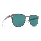 Mykita - Truman - NO1 - Mole Grey Ocean Blue - Metal Collection - Sunglasses - Mykita Eyewear