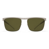 Mykita - Will - NO1 - Matte Silver Green - Metal Collection - Sunglasses - Mykita Eyewear