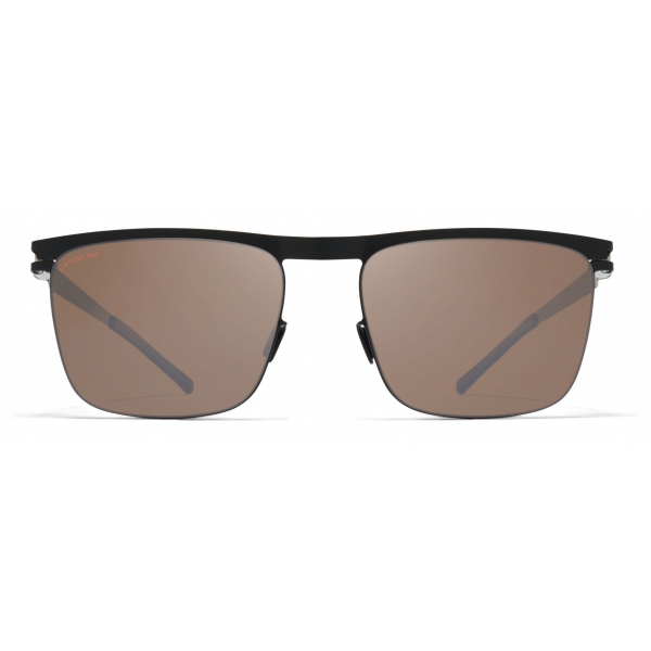 Mykita - Will - NO1 - Black Brown Silver - Metal Collection - Sunglasses - Mykita Eyewear