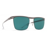Mykita - Will - NO1 - Mole Grey Ocean Blue - Metal Collection - Sunglasses - Mykita Eyewear