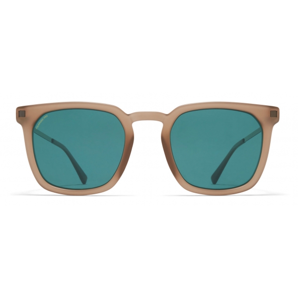 Mykita - Borga - Lite - Matte Taupe Graphite Ocean Blue - Acetate Collection - Sunglasses - Mykita Eyewear