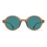 Mykita - Esbo - Lite - Matte Taupe Graphite Ocean Blue - Acetate Collection - Sunglasses - Mykita Eyewear