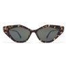 Mykita - Gapi - Lite - Antigua Champagne Oro Specchio Nero - Acetate Collection - Occhiali da Sole - Mykita Eyewear