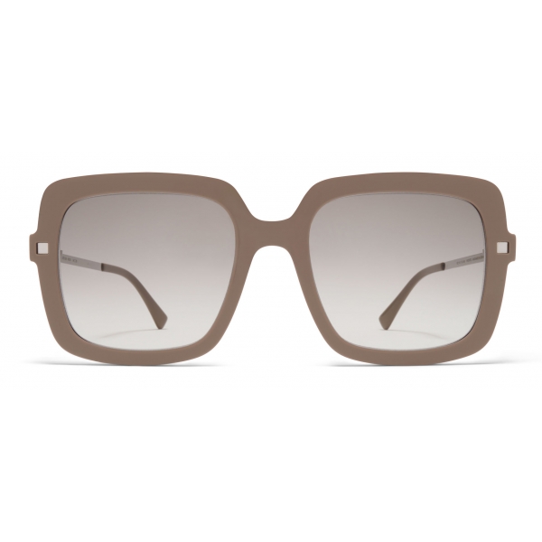 Mykita - Hesta - Lite - Brown Grey Silver - Acetate Collection - Sunglasses - Mykita Eyewear