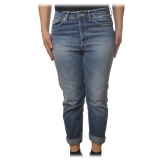 Dondup - Jeans Gamba Morbida - Blue Jeans - Pantalone - Luxury Exclusive Collection