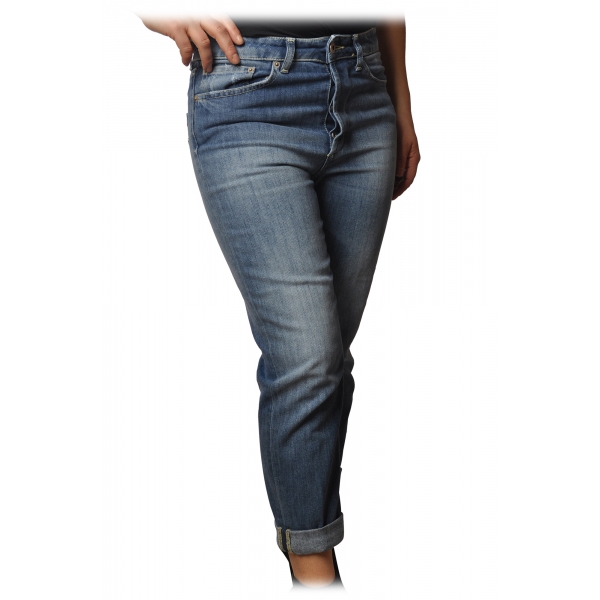 Dondup - Jeans Gamba Morbida - Blue Jeans - Pantalone - Luxury Exclusive Collection