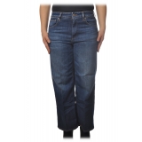 Dondup - Five Pockets Jeans Wide Leg - Blue Jeans - Trousers - Luxury Exclusive Collection