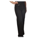 Dondup - Five Pockets Jeans Wide Leg - Black - Trousers - Luxury Exclusive Collection