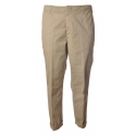 Dondup - Pantalone in Cotone Delavè - Beige - Pantalone - Luxury Exclusive Collection