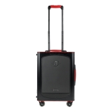 MV Augusta - TecknoMonster - TecknoMonster Titanium Suitcase With Flap - Trolley - Aeronautical Carbon Trolley Suitcase