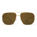 Mykita - Lillesol - Lite - Gold Brown - Acetate & Stainless Steel Collection - Sunglasses - Mykita Eyewear