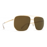 Mykita - Lillesol - Lite - Gold Brown - Acetate & Stainless Steel Collection - Sunglasses - Mykita Eyewear