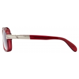 Cazal - Vintage 664 - Legendary - Red Silver - Sunglasses - Cazal Eyewear