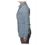 Dondup - Denim Shirt Western Model - Blue Jeans - Shirt - Luxury Exclusive Collection