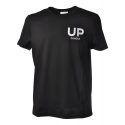 Dondup - T-shirt with Contrasting Embroidery - Black - T-shirt - Luxury Exclusive Collection