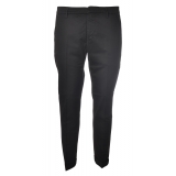 Dondup - Lightweight Cotton Trousers - Blue - Trousers - Luxury Exclusive Collection