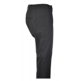 Dondup - Lightweight Cotton Trousers - Black - Trousers - Luxury Exclusive Collection