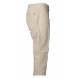 Dondup - Lightweight Cotton Trousers - White - Trousers - Luxury Exclusive Collection