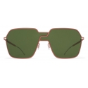 Mykita - Studio 12.3 - Mykita Studio - Pink Clay Olive Green - Metal Collection - Sunglasses - Mykita Eyewear
