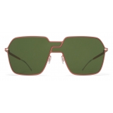 Mykita - Studio 12.3 - Mykita Studio - Pink Clay Olive Green - Metal Collection - Sunglasses - Mykita Eyewear