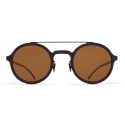 Mykita - Hemlock - Mykita Mylon - Black Amber Brown - Mylon Collection - Sunglasses - Mykita Eyewear
