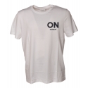 Dondup - T-shirt with Contrasting Embroidery - White - T-shirt - Luxury Exclusive Collection