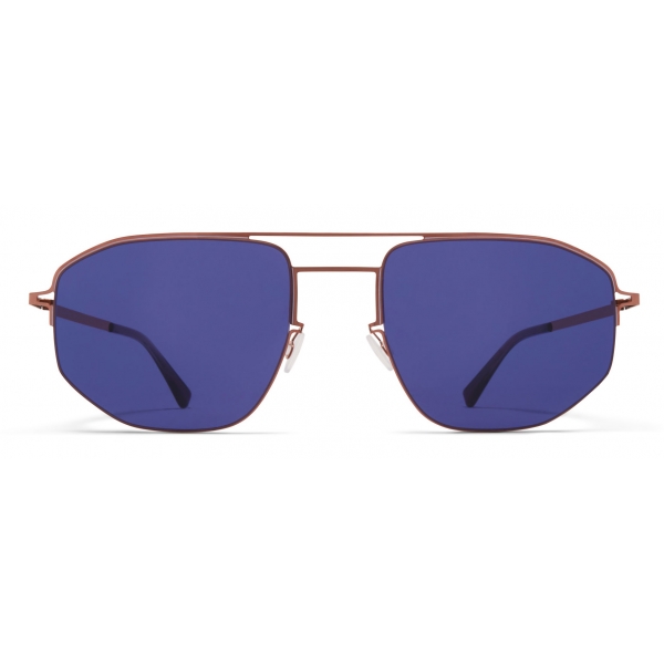 Mykita - MMCRAFT017 - Mykita + Maison Margiela - Copper Grey Indigo - Metal Collection - Sunglasses - Mykita Eyewear