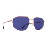 Mykita - MMCRAFT017 - Mykita + Maison Margiela - Copper Grey Indigo - Metal Collection - Sunglasses - Mykita Eyewear