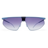Mykita - Paris - Bernhard Willhelm - Blue Grey Black - Metal Collection - Sunglasses - Mykita Eyewear