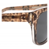 Céline - Black Frame 04 Sunglasses in Acetate - Python Print - Sunglasses - Céline Eyewear