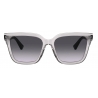 Valentino - Occhiale da Sole Squadrato in Acetato VLTN - Grigio - Valentino Eyewear