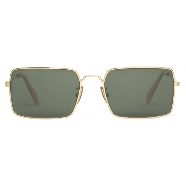 Céline - Occhiali da Sole Metal Frame 18 in Metallo - Oro Verde - Occhiali da Sole - Céline Eyewear