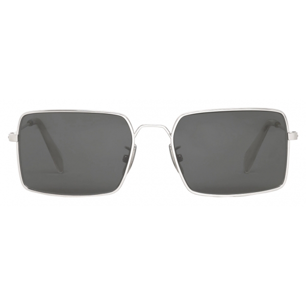 Céline - Metal Frame 18 Sunglasses in Metal - Silver Smoke - Sunglasses - Céline Eyewear