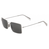 Céline - Metal Frame 18 Sunglasses in Metal - Silver Smoke - Sunglasses - Céline Eyewear
