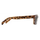 Céline - Black Frame 23 Sunglasses in Acetate - Leopard - Sunglasses - Céline Eyewear