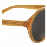 Céline - Occhiali da Sole Black Frame 24 in Acetato - Miele Opalescente - Occhiali da Sole - Céline Eyewear