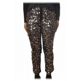 Dondup - Jeans with Sequins and Bezel Applications - Black - Trousers - Luxury Exclusive Collection