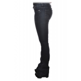 Dondup - Jeans Cinque Tasche a Vita Bassa - Denim Scuro - Pantalone - Luxury Exclusive Collection