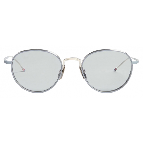 Thom Browne - Grey and Silver Pantos Sunglasses - Thom Browne Eyewear