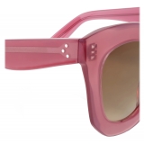 Céline - Butterfly S005 Sunglasses in Acetate - Milky Merlot - Sunglasses - Céline Eyewear