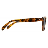 Céline - Cat Eye S187 Sunglasses in Acetate - Spotted Havana - Sunglasses - Céline Eyewear