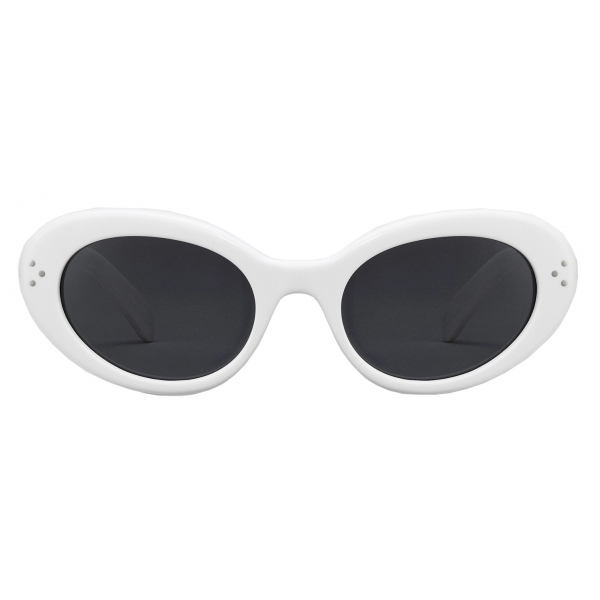 Céline - Cat Eye S193 Sunglasses in Acetate - White - Sunglasses - Céline Eyewear